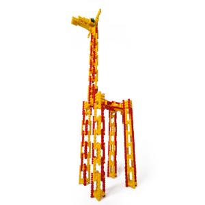 Модель жирафа из детского конструктора Фанкластик
